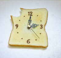 ⑤食パンの時計